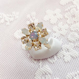 princess flower mystical white♡White(ring)