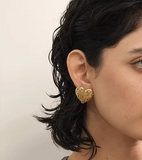 【予約】ハートインハートピアス【残り2点】