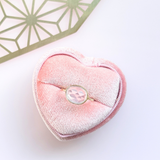 ローズクオーツリング(11号サイズ)【残り1点】