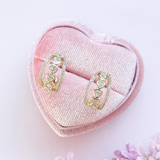 リトルハートフープピアス