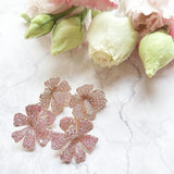 【予約】ダブルフラワーピアス【残り2点】