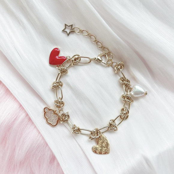 マルティスハートブレスレット【残り3点】