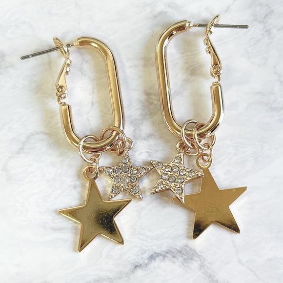 チャンキー星ピアス
