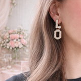 【3/22(日)21時発売】レタリングLOVEピアス