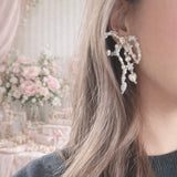 【3/22(日)21時発売】ブルーミングリボンイヤリング・ピアス