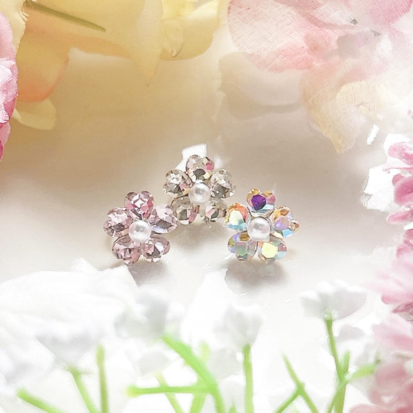 twinkle flower ear cuff♡