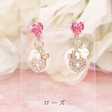 rock heart♡（earring/pierce）