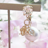 botanical initial charm♡