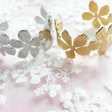 Botanical flower bangle♡【残り1点】