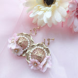 【7/23(水)21時発売/Special Price】お帽子ピアス・イヤリング/B(パール)
