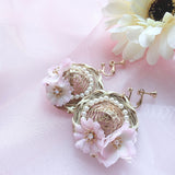 【7/23(水)21時発売/Special Price】お帽子ピアス・イヤリング/B(パール)