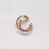 line stone ear cuff♡