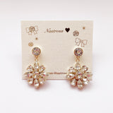princess flower pierce/earring (crystal lily)