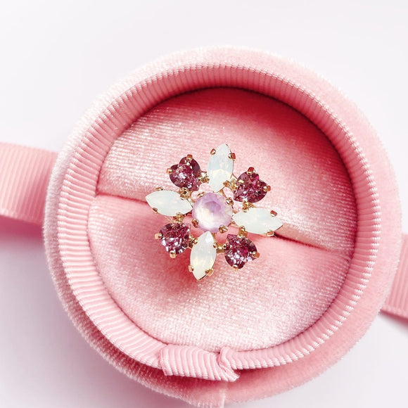 princess flower♡lavender (ring)