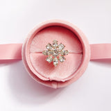 princess flower ring(crystal lily)