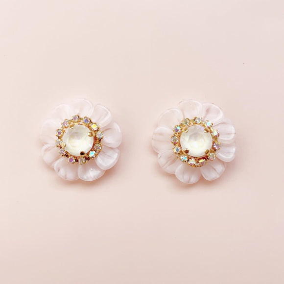 pretty flower (sakura pink/pierce•earring)