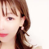 princess flower pierce/earring (crystal lily)