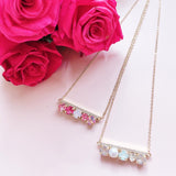 twinkle bar necklace
