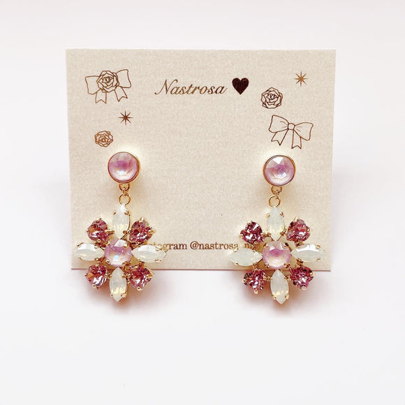 princess flower♡lavender (earring/pierce)