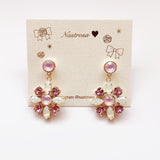 princess flower♡lavender (earring/pierce)