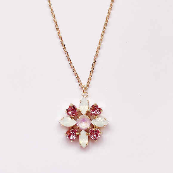 princess flower♡lavender (necklace)