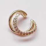 line stone ear cuff♡