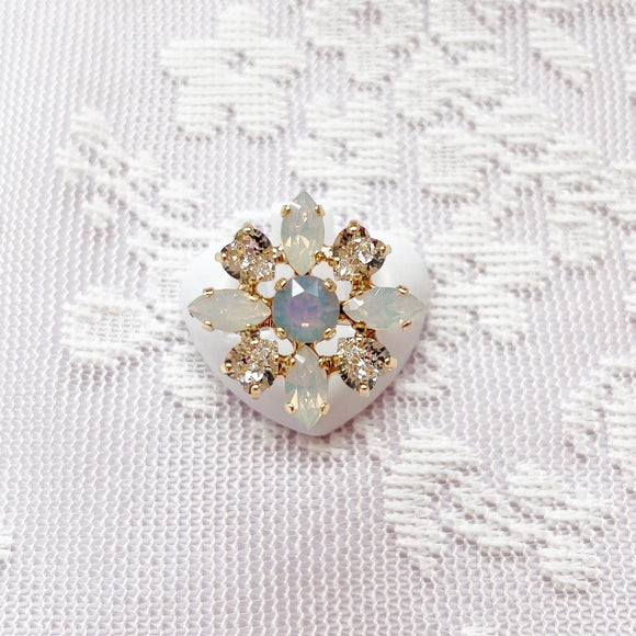 princess flower mystical white♡White(ring)