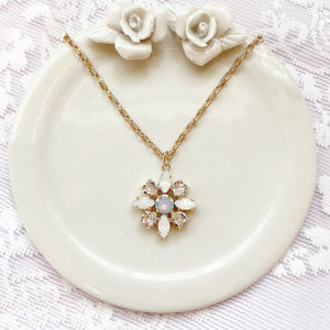 princess flower mystical white♡White(necklace)