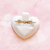 twinkle ribbon ring♡