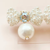 plump ribbon( earring/pierce)