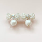plump ribbon( earring/pierce)