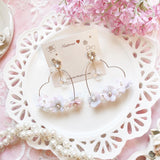 blooming heart wreathe♡artificial flower